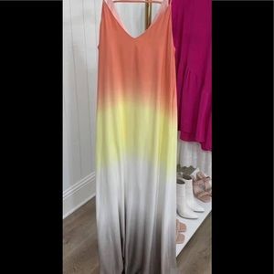 She + Sky Ombré Maxi